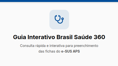 Guia Interativo Brasil Saúde 360